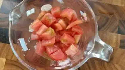 Make Tomato butterflies step 4