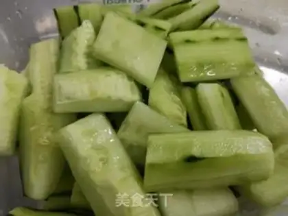 Make The cucumber and the cucumber step 0
