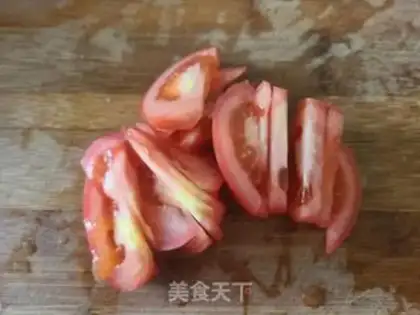 Make cucumber with tomato onions step 2