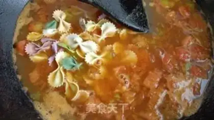 Make Tomato butterflies step 11