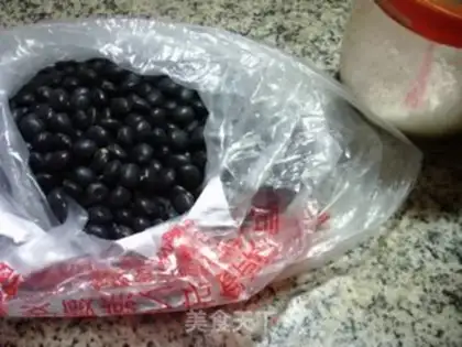 Make Salty black beans step 0