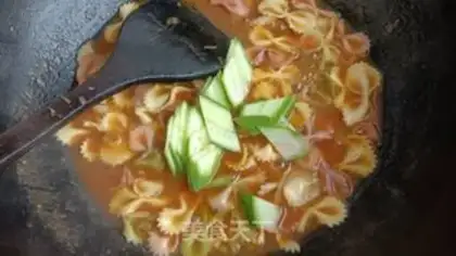Make Tomato butterflies step 15