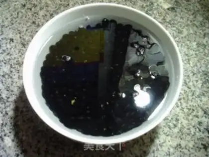 Make Salty black beans step 1