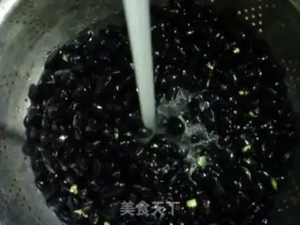 Make Salty black beans step 2