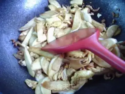 Make The rice eggs are fried step 9