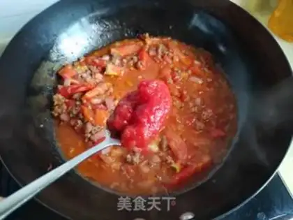 Make Tomato beef sauce step 8