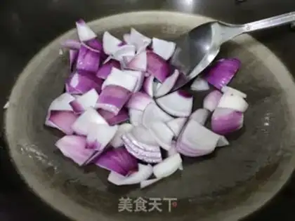 Make Potato curry chicken step 3