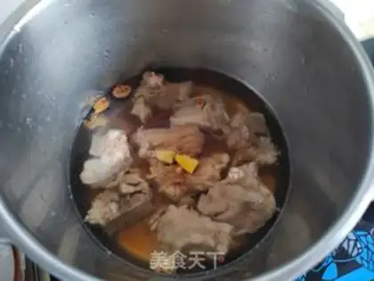 Make Corn pumpkin steak step 1