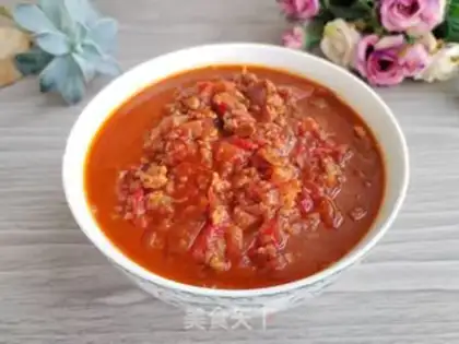 Make Tomato beef sauce step 11