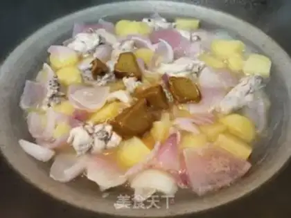 Make Potato curry chicken step 7