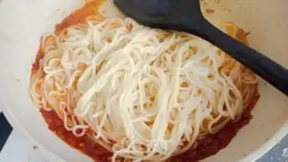 Make Garlic noodles step 3