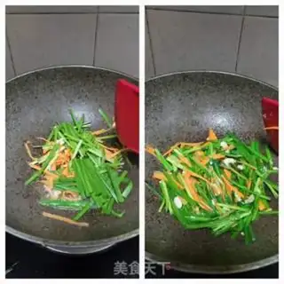 Make Green bean sprouts step 4