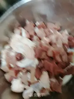 Make Red meat step 0