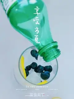 Make Blueberry bubble step 4