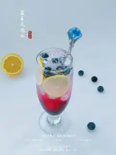 Make Blueberry bubble step 5