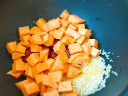 Make Red-tree porridge step 4