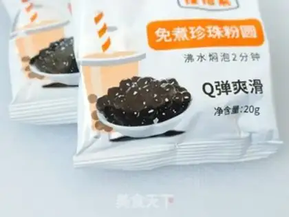 Make Pearl milk tea step 8