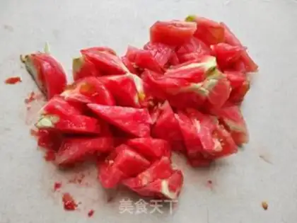 Make Tomato tofu soup step 0
