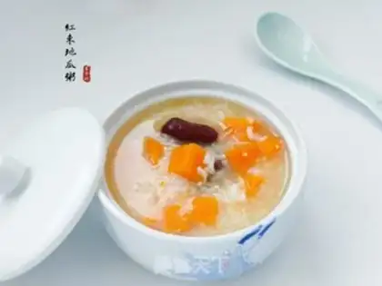 Make Red-tree porridge step 8