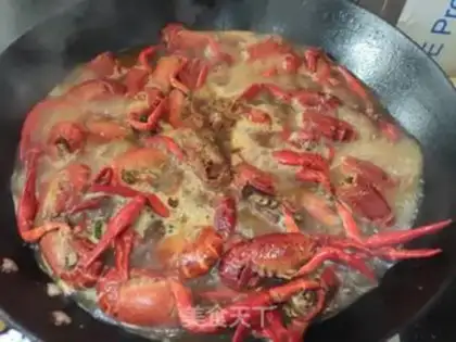 Make Red burning lobster step 6