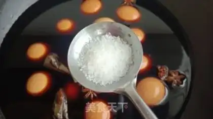 Make Five spicy tea eggs step 8