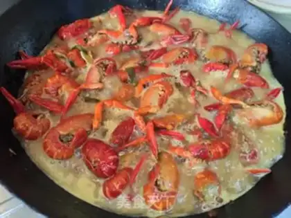 Make Red burning lobster step 7