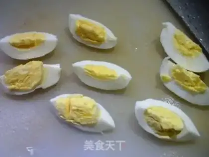 Make Egg tofu step 1