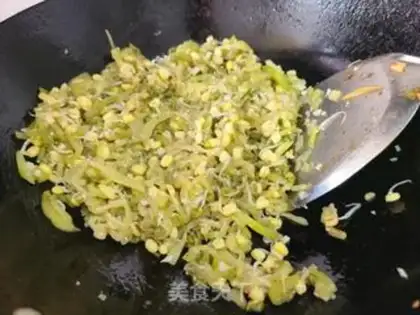 Make The eggplant sprouts step 5