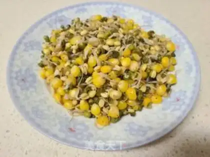 Make Garlic sprouts of corn step 5