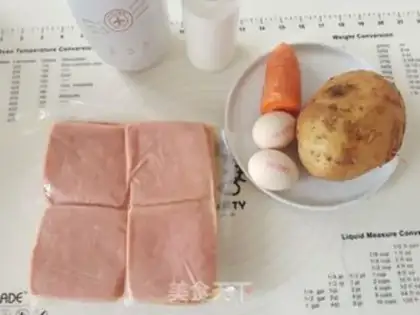 Make Potato egg yogurt salad step 0
