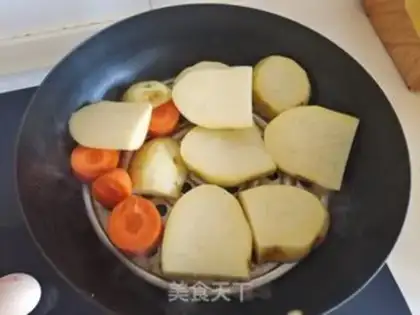 Make Potato egg yogurt salad step 1