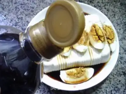 Make Egg tofu step 4