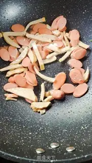 Make Ham and rice powder step 3