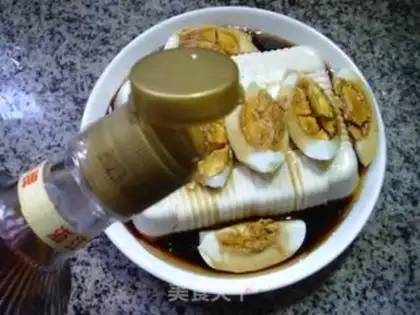 Make Egg tofu step 5