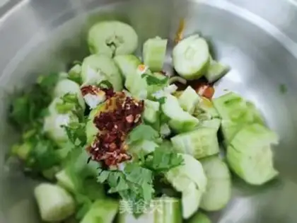 Make Cold cucumber step 3