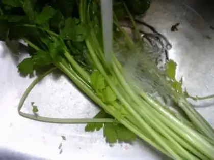 Make Green bean sprouts step 3