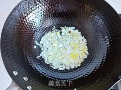 Make Emerald with back shrimp step 2