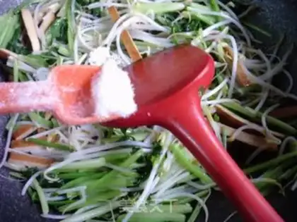 Make Green bean sprouts step 8