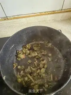 Make Cream peppers, fried potatoes step 2