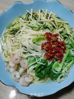 Make Cold noodles step 4