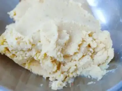 Make Green bean cake step 7