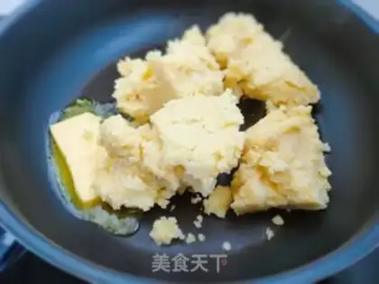 Make Green bean cake step 9