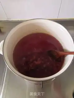 Make Ice cream and plum juice step 7