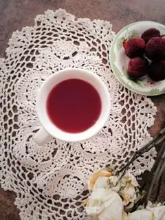 Make Ice cream and plum juice step 8