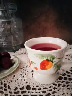 Make Ice cream and plum juice step 9