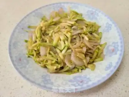Make Onion fried aphid step 3