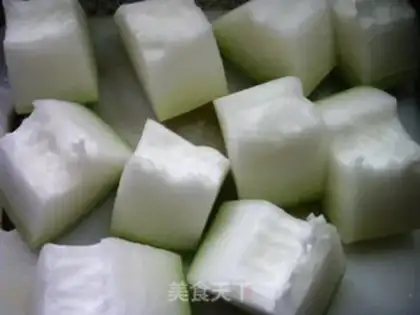 Make Salt melons step 0