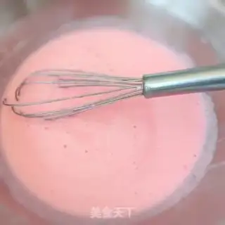 Make Homemade strawberry ice cream step 3