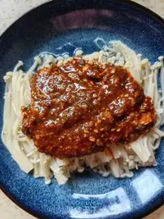 Make Spicy golden mushrooms step 5