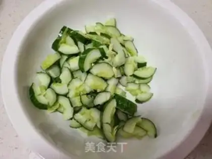 Make cucumber with ten casseroles step 3